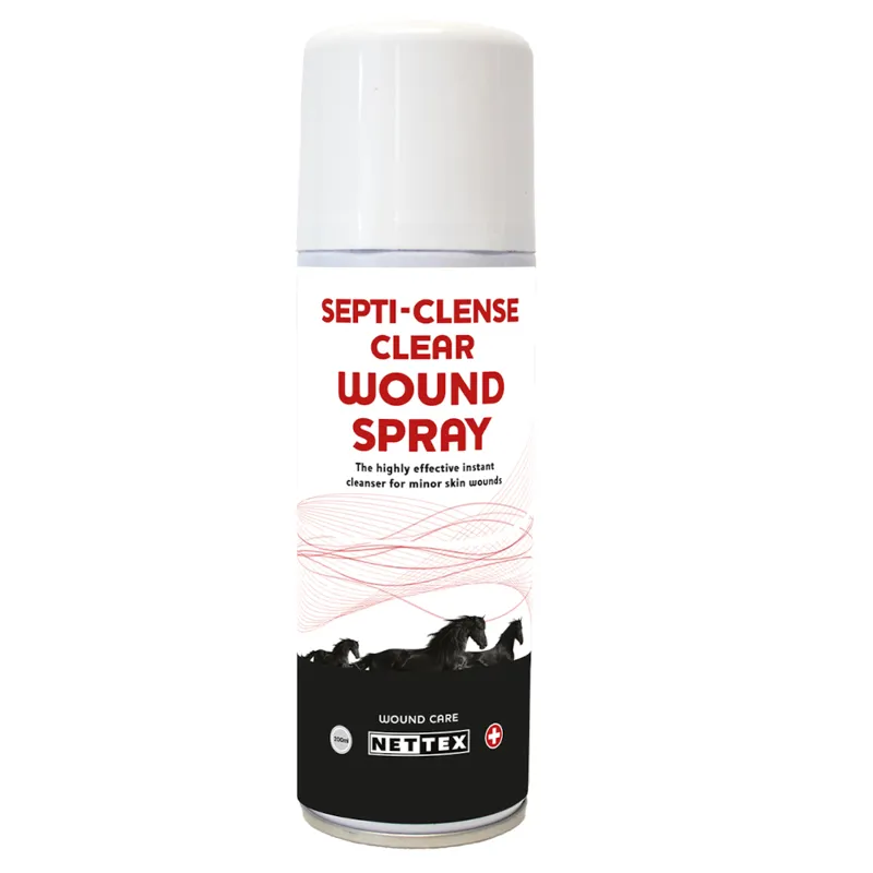 Net-Tex Septi-Clense Clear Wound Spray 200ml